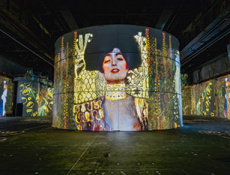 Иммерсивная выставка. Klimt-Hundertwasser-Journey